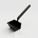 Moulded Ogee Gutter Side Rafter Bracket 125 x 100mm — Textured Black