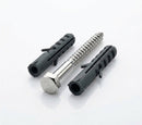 M8 x 70mm Hex Head Coach Screws, Stainless Steel (50) — RAL 7021