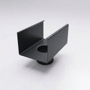 Aluminium Box Gutter Outlet 76mm Dia – 135 x 100mm — RAL 7021