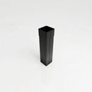 72x72mm Aluminium Gutter Outlet Spigot Extender — RAL 9005