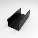 Aluminium Box Gutter Sample — 150mm Profile — RAL 9005