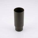 Flush Joint Aluminium Downpipe Length – 76mm Dia x 3m — RAL 7022