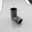 Flush Joint Aluminium Downpipe Bends 63mm Diameter — Other Colour TBA / 92.5 Deg