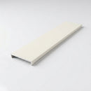 Aluminium Soffit Board Joint Cover — RAL 9010