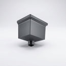 Cast Aluminium Hopper Head 255 x 175mm with 63mm Spigot (view 2)