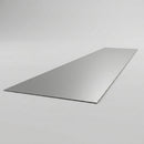Aluminium Soffit Boards – Plain or Vented with Exterior Coating — RAL 9006 / 365mm Wide | Unvented