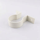 Aluminium Downpipe Clip 63mm Diameter - Flush Joint — RAL 9010