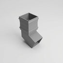 Traditional Aluminium Downpipe Bends 72x72mm – 92.5° & 112.5° — RAL 7037 / 112.5 Degrees
