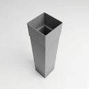 Aluminium Gutter Outlet Spigot Extender 72×72mm (view 2)