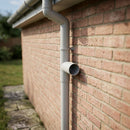 63mm Flush Joint Downpipe Branches – 92.5° or 112.5° Arms — RAL 7035 / 92.5 Deg (in use)