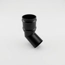 Traditional Aluminium Downpipe Bends 63mm Dia 92.5° 112.5° — RAL 9005 / 112.5 Degrees