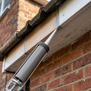 Low Modulus Silicone Sealant for Fascia Joints 380ml Grey — RAL 7036 (in use)