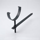130mm Rise and Fall Gutter Bracket for Deepflow Aluminium System — RAL 7021