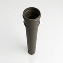 Traditional Downpipe Length 63mm Dia x 3m Non-Eared Socket — RAL 7022