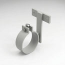 Adjustable Aluminium Pipe Clip 63mm Diameter — RAL 7035
