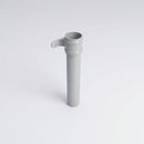 Traditional Aluminium Downpipe Sample — RAL 9006 / 63mmØ