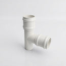 Traditional Aluminium Downpipe Branch 76mm Diameter — RAL 9010 / 92.5 Degrees