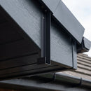 UF1 Aluminium Fascia Board Joint Cover - U Return Profile