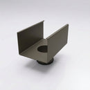 Aluminium Box Gutter Outlet 76mm Dia – 135 x 100mm — RAL 7022