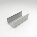 Aluminium Box Gutter Length 135×100mm 3m Marine Grade — RAL 7035