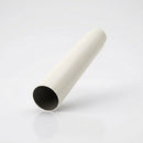 Flush Joint Aluminium Downpipe 63mm Diameter × 3m Length — RAL 9010