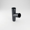 76mm Diameter Flush Joint Downpipe Branches — RAL 7016 / 112.5 Degrees
