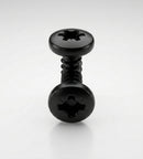 No. 12 x 30mm Pozi Pan Moulded Gutter Fixing Screw (Pack 100) — RAL 9005