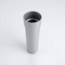 63mm Diameter Gutter Outlet Spigot Extender — RAL 9006