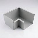 135° Aluminium Box Gutter Angle 135 x 100mm — RAL 9006
