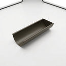 Aluminium Gutter Sample - Standard Profile — RAL 7022