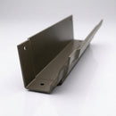 Moulded Ogee Aluminium Gutter Length 125 x 100mm x 1.83m — RAL 7022