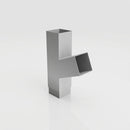 72x72mm Flush Joint Downpipe Branches — 92.5° & 112.5° — RAL 9006 / 112.5 Degrees