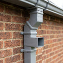 Traditional Aluminium Downpipe Bends 72x72mm – 92.5° & 112.5° — Other Colour TBA / 92.5 Degrees (in use)