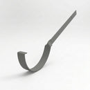 Half Round Aluminium Gutter Side Rafter Bracket 125mm — RAL 7037