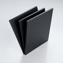Aluminium Colour Plate Sample — Textured Black