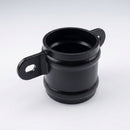 Traditional Downpipe Spare Socket Eared 76mm Diameter — RAL 9005