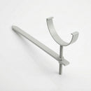Half Round Aluminium Gutter Rise and Fall Bracket 125mm — RAL 7035