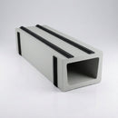 Aluminium Coping Fixing/Joint Brackets 1500mm Centres — RAL 7035