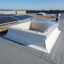 Fixed Dome Rooflight 600x600mm to 1800x2400mm - Polycarbonate, uPVC Upstand
