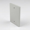 Aluminium Downpipe Access Plate 72x72mm — RAL 7035