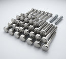 M8 x 70mm Hex Head Coach Screws, Stainless Steel (50 Pack) (view 2)