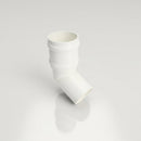 76mm Diameter Traditional Aluminium Downpipe Bends 92.5° & 112.5° — RAL 9016 / 112.5 Degrees