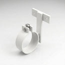 Adjustable Aluminium Pipe Clip 63mm Diameter — RAL 9016