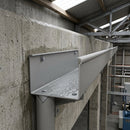 Aluminium Box Gutter Sample — 150mm Profile
