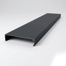 Aluminium Coping Length 3m - Secret Fix Powder Coated — RAL 7021