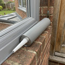 Joint Silicone Sealant 380ml Grey Low Modulus — RAL 7037 (in use)