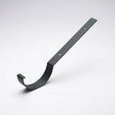 Half Round Aluminium Gutter Top Rafter Bracket 125mm — RAL 7021