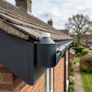 Touch Up Paint for Metal Gutters & Fixings (125ml) — RAL 7021 (in use)