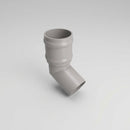 Traditional Aluminium Downpipe Bends 63mm Dia 92.5° 112.5° — RAL 7036 / 112.5 Degrees