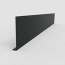 Aluminium Fascia Board Sample — RAL 7021 / 'L' Return